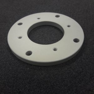 Flange for servo drive motor
