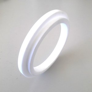 Set of 4 Teflon wheels for impression roll